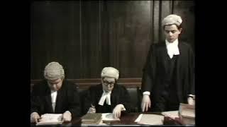 Court Sketch 'M'lud, I appear' - Not The Nine O'Clock News, BBC2