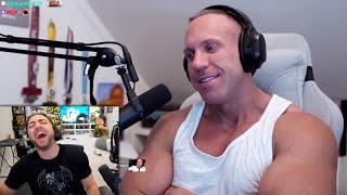 Mizkif and Knut announce their new Gym but Miz can't stop laughing