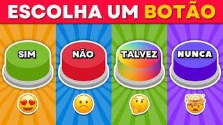 Escolha um Botão! SIM, NÃO, TALVEZ ou NUNCA | 60 NOVOS DESAFIOS | Quiz Tap