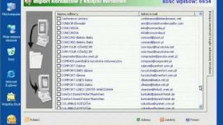 AnoMail 2007/2019 - Import adresów z książki adresowej Windows (WAB)