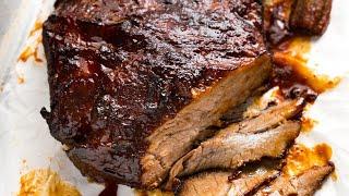 Slow Cooker Beef Brisket with BBQ Sauce