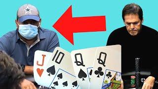 OVERBETTING w/AIR to steal Massive Poker Pot