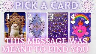 This Message was Meant to Find You| PICK A CARD In-Depth Tarot Reading