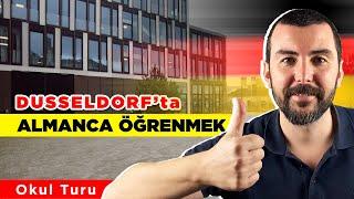 DUSSELDORF'TA HEM ALMANCA ÖĞRENİP HEM DE ÇALIŞABİLECEĞİNİZ OKUL TURUMUZ #yurtdışıeğitim #almanya