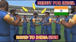 WCC3 DEBUT FOR INDIAN TEAM IN MY CAREER MODE *LIVE MATCH*