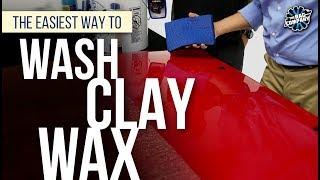 The Easiest Way To Wash + Clay + Wax | THE RAG COMPANY