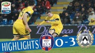 Crotone - Udinese 0-3 - Highlights - Giornata 15 - Serie A TIM 2017/18