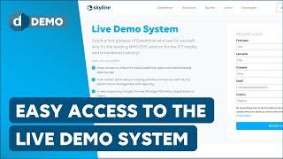 Get Easy Access to the DataMiner Live Demo System
