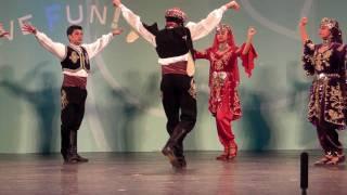 (Hacettepe University Children Folk Dance Group)Turkey folkdance-Brave warrior dance