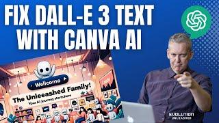 INSTANTLY Fix DALL-E 3 Text Mistakes With Canva Magic Studio