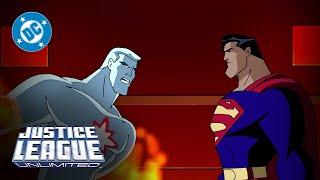 Justice League Unlimited - Superman vs Captain Atom | Super Scenes | DC