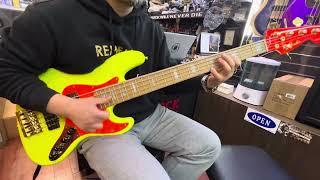 중고악기 Fender Mexico MonoNeon Jazz Bass V 펜더 모노네온 베이스