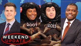 Weekend Update ft. Kenan Thompson, Marcello Hernández and Season 49 Finale Joke Swap - SNL