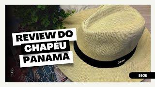 Review Chapéu Moda Panamá (bege)