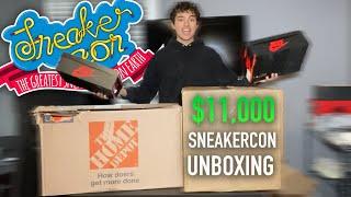 $11,000 Sneaker Unboxing From 2021 SneakerCon Dallas | Week In The Life Of A Sneaker Reseller