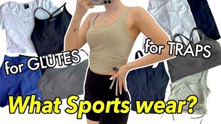 My favorite sports wear for GLUTES and TRAPS ‍️ XEXYMIX, HDEX, Andar, Lululemon, Launday