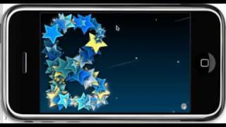 Spinning Stars on the iPhone & iPad ! Draw With Stars 1.2 Preview