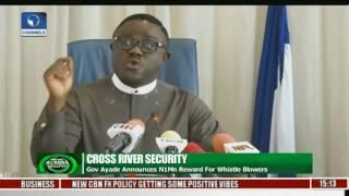 Ayade Announces N1m Reward For Whistle Blowers