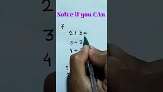 Genius IQ Test math puzzle