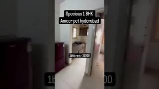 1BHK Ameerpet Hyderabad ||Rent 15,000 || mail for more details #hyderabad #rentalproperty #viral