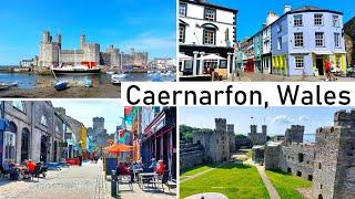 Wales / Caernarfon - 1 day / Walking tour / Caernarfon Castle / Palace Street / Castle Square