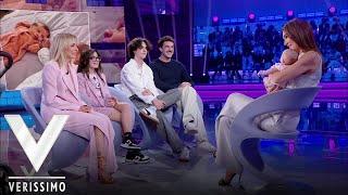 Verissimo - Veronica Peparini e Andreas Muller presentano la loro grande famiglia