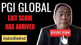 Is PGI Global Exit Scam Here? Where Did Website Go?  |PGIGlobal.Trade|