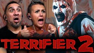 Terrifier 2 (2022) Movie REACTION | Art the Clown | First Time Watching | Movie Review