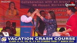 Education minister PD Sona attends National Labour Day at pasighat