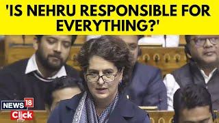 Wayanad MP Priyanka Gandhi Vadra's Fiery Maiden Parliament Speech On Samvidhan Debate | N18V