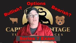 How to pass the Series 7 Exam? Bullish/Bearish options strategies #series7exam #options