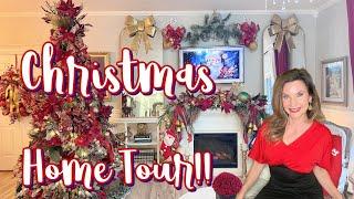 ⭐️NEW!! CHRISTMAS HOME TOUR 2024 ⭐️ I Love Christmas ep 33 Olivia's Romantic Home DIY