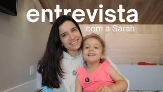 Entrevistando minha filha de 3 anos e minha experiência do primeiro ano sendo mãe de 2