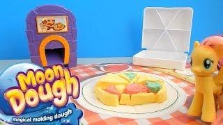 Moon Dough Pan Pizza Make Your Own Pizza Set Toy Review