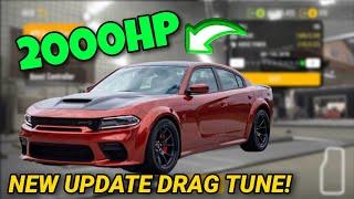 2.000HP Dodge Charger hellcat Drag Tune in CPM2 | Car Parking Multiplayer 2