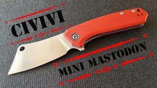 Civivi Mini Mastodon #NewKnives #EDC #EDCCleaver #FoldingKnives #EDCKnives #EDCGear #Knafcollection