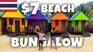 Thailands Cheapest Beach Bungalow!