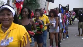 Conga Line - Tampa Carnival 2015