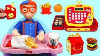 Blippi Goes On Lunch Break To McDonald's!