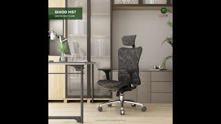 SIHOO M57 Ergonomic Chair Assembly Guide
