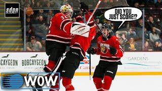 OHL Plays Of The Week w/ Steve Dangle - GOALIE GOAL!? | O-WOW