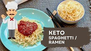  Keto Ramen / Spaghetti  - Made from Chicken, Practically Zero Net Carbs!