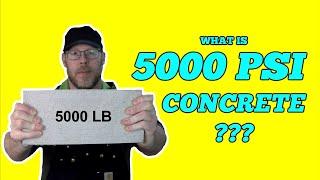 What is 5000 PSI Concrete?