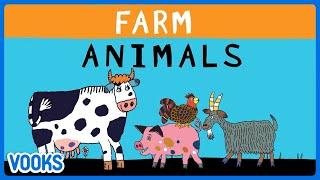 Farm Animals for Kids | Animated Kids Book | Vooks Narrated Storybooks