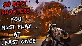 20 Best SHOOTERS You Must Play at Least Once