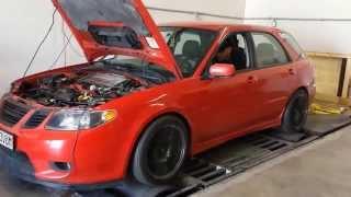 JDM Version 8 STI EJ207 Swapped Saabaru(Subaru WRX), Dyno Tuning