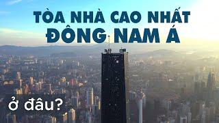 Cận cảnh tòa nhà cao nhất Đông Nam Á