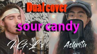 DUAL Cover- Sour Candy - Lady gaga, BLACKPINK ---by Ashrita Ramamurthy and I.G.L Productions.