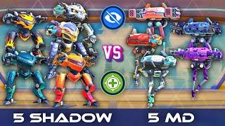 5 Shadow vs 5 MD - CPC, DeathMatch Gamemode - Mech Arena