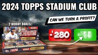 PROFIT CHALLENGE2024 TOPPS STADIUM CLUB HOBBY BOXES